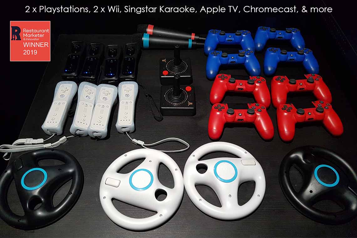 Games Room controllers